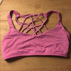 Lululemon “free to be wild” bra size 10